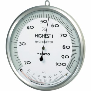 佐藤計量器製作所 温湿度計 ハイエスト1型 7540-00