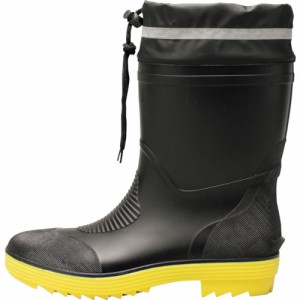XEBEC(ジーベック) ショート丈安全長靴 ブラック LL 85763-90-LL