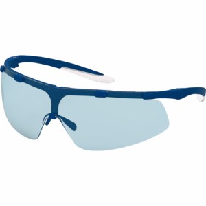 UVEX 二眼型保護メガネ スーパーフィット ブルー/クリアブルー 9178064