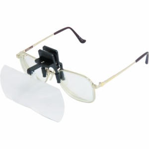 池田レンズ 双眼メガネルーペ クリップタイプ 1.6倍&2倍 HF-40DE