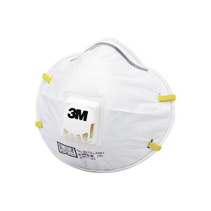 3M(スリーエム) 排気弁付き使い捨て式防じんマスク 1箱 8812J DS1