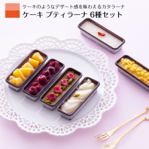 お中元 2024 プレゼント お菓子 スイーツ ギフト 誕生日プレゼント カタラーナ アイス フルーツ プリン ブリュレ ケーキ 6個入 お取り寄