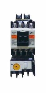 富士電機 標準形電磁開閉器 ケースカバー無 SW-03-200V-0.4KW-AC200V-1A