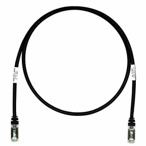 パンドウイット シールド LANケーブル Cat6A プロ仕様 5m 黒 STP6X5MBL