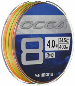 シマノ(SHIMANO) ライン オシア8 400m 4.0号 5カラー LD-A81S 釣り糸