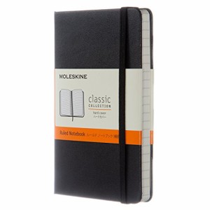 モレスキン(Moleskine) ノート クラシック ノートブック ハードカバー 横罫 ポケットサイズ(横9cm×縦14cm) ブラック MM7