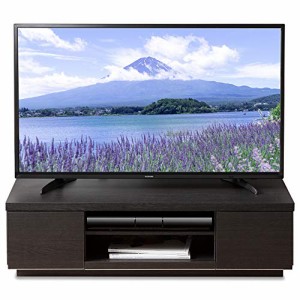 【26-43型推奨】 アイリスオーヤマ テレビ台 テレビボード ローボード 幅100cm 奥行38.8cm 高さ28.2cm 24型 26型 3