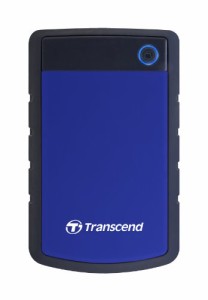 トランセンドジャパン Transcend ポータブルHDD 2TB 【PS5/PS4 メーカー動作確認済】 耐衝撃 USB3.1 Gen1 3年