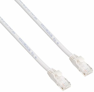 エレコム LANケーブル CAT6A 2m 爪折れ防止コネクタ cat6a対応 やわらか ホワイト LD-GPAYC/WH2