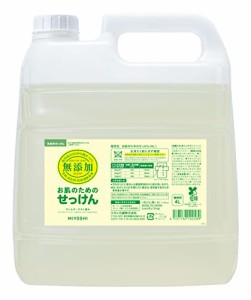 MIYOSHI 業務用 ミヨシ石鹸 無添加お肌のための洗濯用液体せっけん 4L