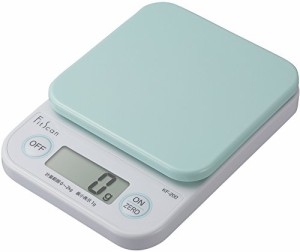 タニタ(Tanita) クッキングスケール キッチン はかり 料理 デジタル 2kg 1g単位 グリーン KF-200 GR