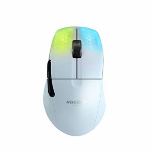 ROCCAT ゲーミングマウス Kone Pro Air ワイヤレス 2.4GHz/Bluetooth ホワイト/白 光学式/19K/オプティカ