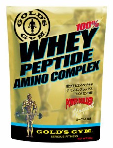 ゴールドジム(GOLD'S GYM) ホエイペプチドアミノコンプレックス ヨーグルト風味 500g