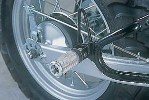 ポッシュ(POSH) バイク用品 タンデムステップ T-2シルバー TW225 023173-03