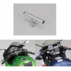 デイトナ(Daytona) バイク用 クランプバー ステム用 マルチバーホルダー スタンダード(155mm) クローム 78411