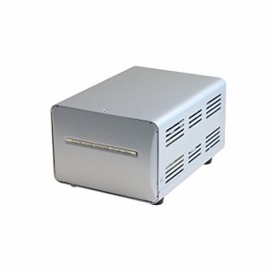 カシムラ 海外国内用 変圧器 AC 220V ~ 240V / 2000W 本体電源プラグ Aプラグ 出力コンセント A ・ C兼用タイプ(2個