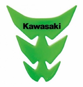 KAWASAKI (カワサキ純正アクセサリー) カワサキタンクKawasakiパッドライムグリーン J20070039