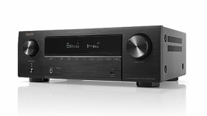 デノン(Denon) AVR-X1800H AVサラウンドレシーバー 7.2ch 8K Ultra HD、HDR10+、eARC対応/ブラック