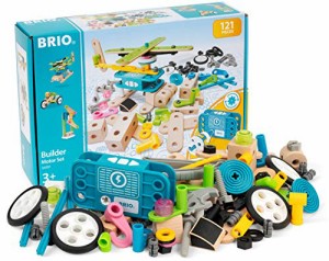 BRIO ( ブリオ ) ビルダー モーターセット [全121ピース] 対象年齢 3歳~ ( 組み立て おもちゃ 積み木 知育玩具 木製 ) 3