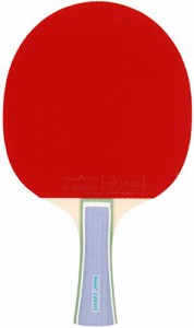 ニッタク(Nittaku) 卓球 ラケット ラバー貼り合わせ リーブス FL(フレア) + ジャミン (赤・中/黒・中) ラバー加工済ラケット