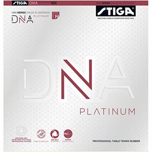 STIGA(スティガ) 卓球 ラバー テンション系裏ソフト DNA プラチナ XH レッド MAX 1712070523