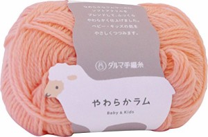 横田 DARUMA やわらかラム 毛糸 合太 col.5 ピンク 系 30g 約103m 5玉セット 01-5140