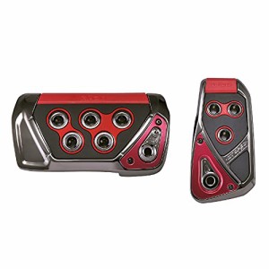 カーメイト(CARMATE) 車用 ペダルセット RAZO GT SPEC AT-SS RED RP109RE