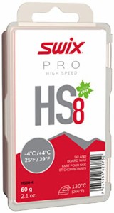 SWIX スウィックス HS8 レッド HS08-6 レーシングワックス トレーニングワックス 60g -4~+4C PRO High Spee