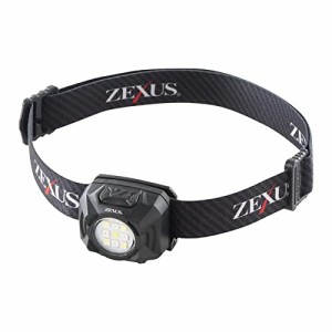 冨士灯器 ZEXUS(ゼクサス) LEDライト ZX-R30 充電式 [最大400ルーメン メインLED点灯時間:最大8時間 白/赤色]