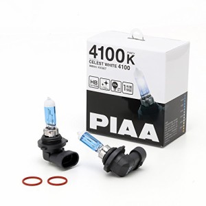 PIAA ヘッドランプ/フォグランプ用 ハロゲンバルブ HB3/HB4/HIR1/HIR2 4100K セレストホワイト 車検対応 2個入 12