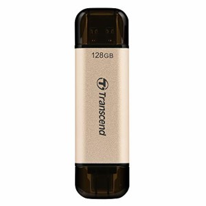 トランセンドジャパン トランセンド 高速・高耐久USBメモリ 128GB USB 3.2 Gen1 Type-A/Type-C 両対応 (最大転