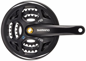 シマノ(SHIMANO) フロントチェーンホイール(MTB) FC-M311-L ブラック 48×38×28T 175mm 8S/7S チェーン