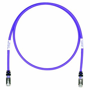 パンドウイット シールド LANケーブル Cat6A プロ仕様 10m 紫 STP6X10MVL