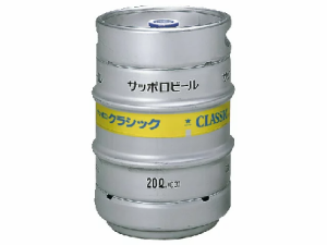 【北海道限定】サッポロビール サッポロクラシック 20L樽 麦芽100％