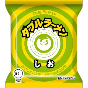 【北海道限定】東洋水産 マルちゃん ダブルラーメン しお 184g×15袋 