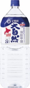 【北海道限定】宝焼酎 大自然 2L×6本・1ケース
