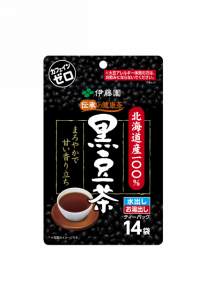 【送料無料】伊藤園 伝承の健康茶 北海道産100％黒豆茶 ティーバッグ 14袋×2セット