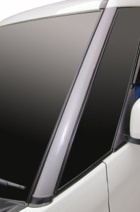 【8日〜12日はポイント10%】ハセプロ マジカルカーボン Aピラー スズキ パレットSW MK21S 2009.9〜(CPASZ-2)