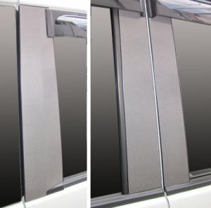 BRIGHTZ パレット MK21S 超鏡面ステンレスメッキピラーパネル 標準バイザー有用 8PC PIL-SIL-285 6497 BRIGHTZ パレット SW MK21S 超鏡面ステンレスメッキピラーパネル 8PC