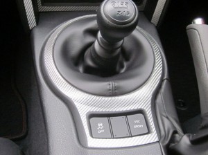 ハセプロ マジカルアートレザー シフトパネル スバル BRZ ZC6 2012.3〜2016.6（LC-SPS7）