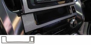 【2日〜9日はポイント10%】ハセプロ マジカルカーボン センターパネル トヨタ アルファード/ヴェルファイア 30系 2015.1〜(CCPT-1