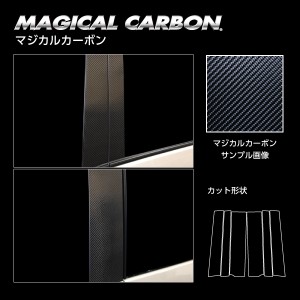 セレナ C27 e-POWER/ハイウェイスター ピラースタンダードセット ノーマルタイプ カーボンシート マジカルカーボン ハセプロ 日産 CPN-60