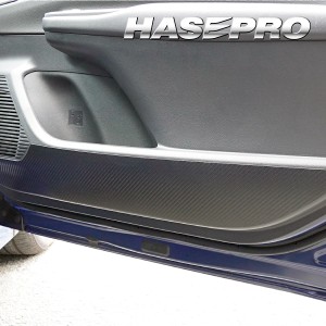新型 プリウス 60系 ドア キックガード 内装 傷防止 汚れ 保護 マジカルアートレザー トヨタ ハセプロ LC-KGT14