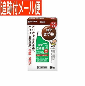 【第3類医薬品】健栄 きず薬 30ml【メール便送料無料】