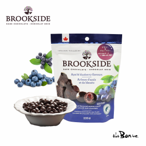 【BROOKSIDE　アサイー＆ブルーベリー】　235ｇ 常温配送　ブルックサイド　ダークチョコレート　カナダ フルーツチョコレート 粒チョコ