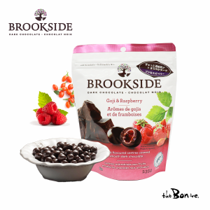 【BROOKSIDE　ゴジ＆ラズベリー】　235ｇ 常温配送　ブルックサイド　ダークチョコレート　カナダ フルーツチョコレート 粒チョコ　　輸