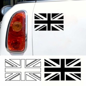 カーステッカー ボディ ガラス等に イギリス国旗 ユニオンジャック イングランド MINI BMW ミニクーパー ステッカー シール 車 デコレー