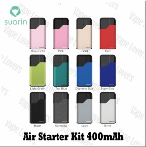 VAPE POD スターターキット 電子タバコ Suorin Air ソウリンエアー ポッド Starter Kit 400mAh