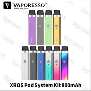 VAPE POD スターターキット 電子タバコ Vaporesso XROS Pod System Kit 800mAh 2ml ベポレッソ クロス