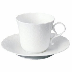 【ＮＡＲＵＭＩ（ナルミ）】　SILKY WHITE （シルキーホワイト） コーヒー碗皿（１客）　　　9968-6593